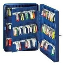 WEDO Schlüsselschrank mit 110 Schlüsselhaken in blau