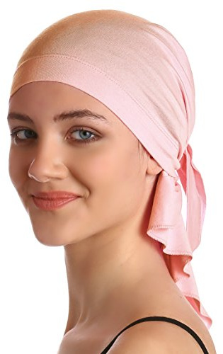 Bandana unisexe extra large en bambou Deresina – Couvre-chef doux et respirant pour la perte de cheveux et la chimiothérapie – Accessoire de tête quotidien