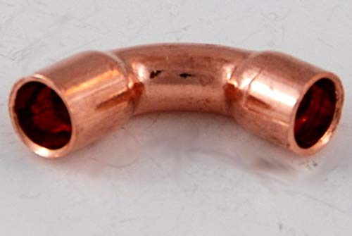 5x Kupferfitting Bogen 08 mm 90 Grad 5002a i/i Lötfitting copper fitting CU