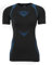 Kempa Erwachsene Bekleidung Teamsport Attitude Pro Shortsleeve Damen T-Shirt, schwarz/kempablau, XS/S