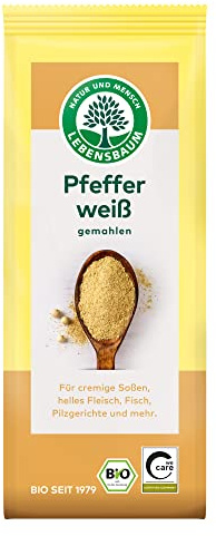 Lebensbaum, Pfeffer Weiß gemahlen g, Original, 50 g