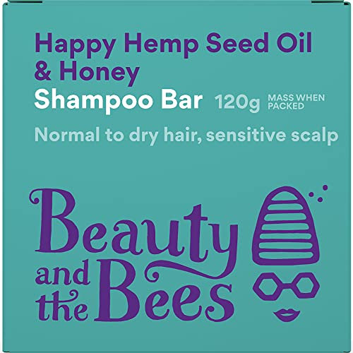 Beauty and the Bees Australian Hemp Seed Oil & Leatherwood Honey Shampoo Bar