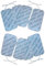 Tens-Elektrodenpads, 10 x 5 cm, Selbstklebende Elektroden (8 Stück), vorverkabelt, kompatibel mit Tenscare-, Elle-, Auvon- und Neurotrac-Tens-Geräten