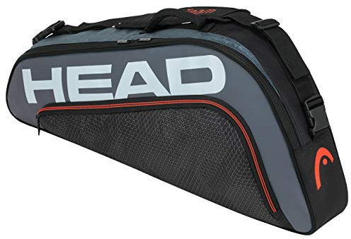 HEAD Unisex-Erwachsene Tour Team 3R Pro Tennistasche, schwarz/grau