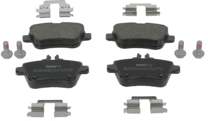 FERODO Brake Pads | FDB4163 | OE-Matching Quality | Eco-Friction Fuse+ Technology | Pack of 4