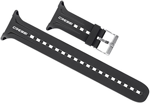Cressi Strap for Leonardo Scuba Diving Computer - Cressi Italian Quality Since 1946, Black