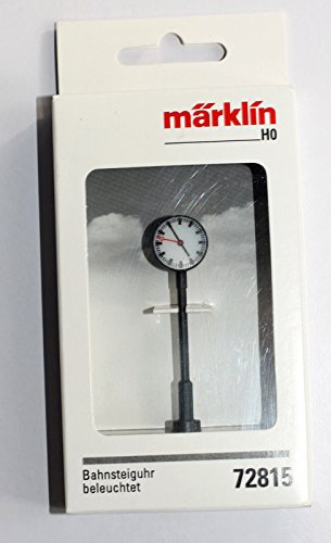 Märklin 72815 - Bahnsteiguhr beleuchtet, Spur H0