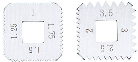 KS Tools 150.1431 Ersatzbacken Metrisch für Gewindestrehler, 4042146083246
