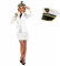 Fun Shack Kostüm Kapitän Damen, Faschingskostüm Matrose Damen, Faschingskostüme Damen Marine, Kapitänskostüm Damen, Marine Offizier Kostüm, Matrosen Kostüm Damen, MatrosenKleid Damen XL