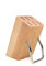 Kleiner HOLZ MESSERBLOCK für 6 Küchen Messer Grösse ca. 130 x 125 x 65 mm (H x B x T)