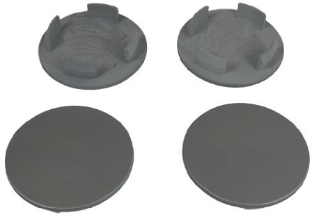 White Label 4 x Außen 56,0mm Innen 46,0mm Nabenkappen Felgendeckel Radnabendeckel