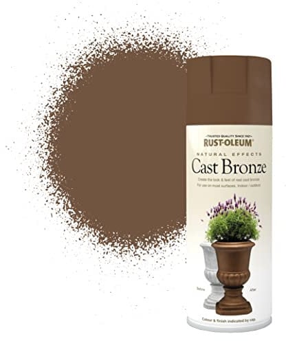 Rust-Oleum 400ml Natural Effects Spray Paint - Cast Bronze