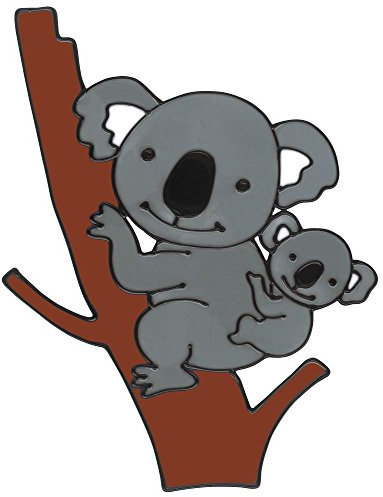 MagicGel Fensterbilder - Koalabär (21 x 27 cm), Fensterdeko für das Basteln mit Kindern