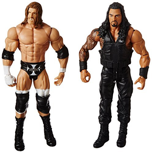 Figur WWE Roman Reigns vs. Triple H Wrestlemania Heritage Battle Packs Serie