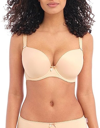 Freya Deco Moulded T-Shirt Bra Nude Beige 38E