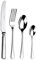 Arthur Price Every Day 24-Piece Grecian 6-Person Cutlery Set, Stainless Steel, Silver, 34 x 31 x 5 cm