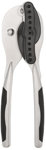 Stellar Contour Gadgets Can Opener, Cushioned Grip, Dishwasher Safe, Chrome Plated Zinc Alloy