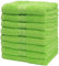 NatureMark 8er Pack Handtücher, 100% Baumwolle, 50 x 100 cm, Handtuch Set Apfelgrün