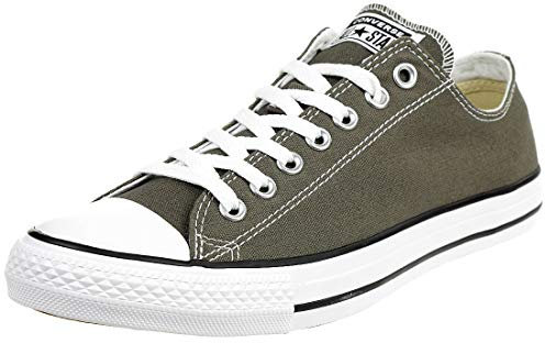 Converse Unisex-Erwachsene Chuck Taylor All Star-Ox Low-Top Sneakers, Grau (Charcoal), 41.5 EU