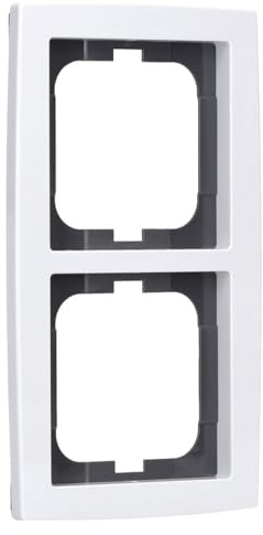Busch-Jaeger 1722-84 Abdeckrahmen 2-fach studioweiß solo 2CKA001754A4110