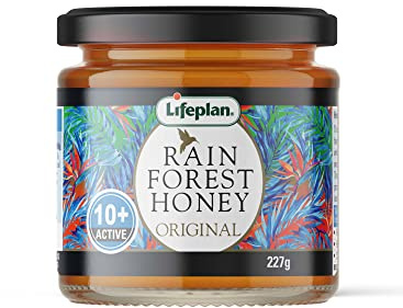 Lifeplan Active Honey Co. Pure Rainforest Honey Original 10+ — 227g Jar