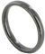 LES POULETTES BIJOUX - Black Keramik Ring Ring - 3mm - taille 58 (18.5)