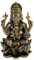 Figur Buddha Ganesha auf seinem Lotusthron
