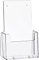 helit H2351002 - Tischprospekthalter „the helpdesk“ 1 x 1/3 DIN A4, glasklar