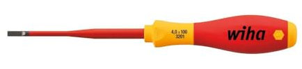 Wiha 3201 SoftFinish Electric slimFix 5,5 x 125 mm, Red, (WHA-35391)