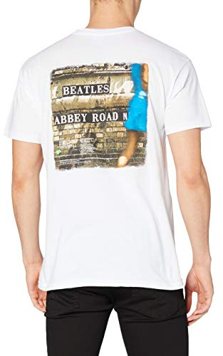 Unknown Men's Abbey Road T Shirt, White, XL UK
