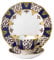 Royal Albert 100 Years 40017566 1900 Taza de té, platillo, Plato de 20 cm, Juego de 3 Piezas, Porcelana China, Azul Regency, 2 Piece Set, 3