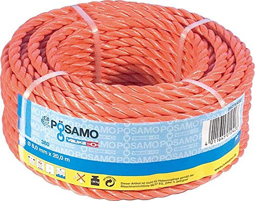 Seil gedr. PPD 10mm a 25m orange
