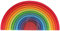 Grimm's Spiel und Holz Design 12-teiliger Regenbogen Gross