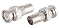 S-Conn BNC - Stecker auf IEC - Kupplung