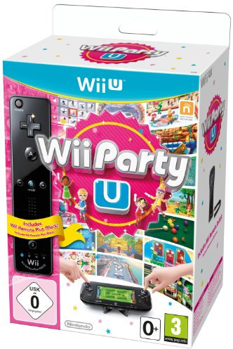 Wii Party U + Remote Plus Black