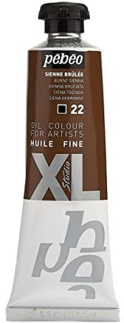 Pébéo - Huile Fine XL 37 ml - Peinture à l’Huile Sienne Brûlée – Peinture à l’Huile Pébéo - Sienne Brûlée 37 ml