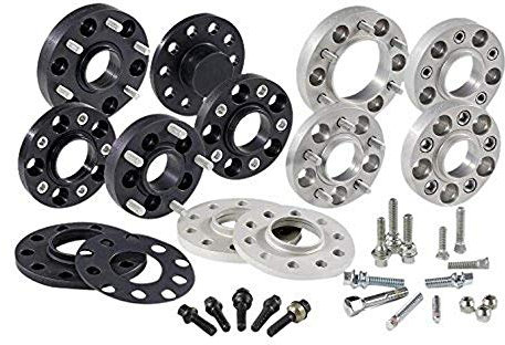 H&R DR-System Spürverbreiterungsatz 20mm pro Achse - Lochkreis 5x100/112 - Mittenzentrierung 57,1mm - Version B - System M14x1,5 - kompatibel mit Audi/Seat/Skoda/Volkswagen