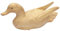 Wogeka Schöne helle Ente Tier Holz Vogel Entchen Duck KTier 39