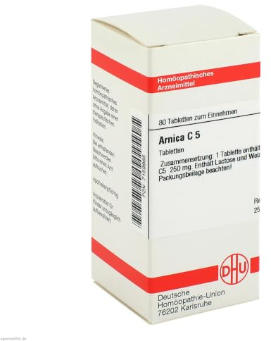 DHU Arnica C5 Tabletten, 80 St. Tabletten