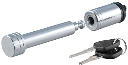 CURT 23515 Trailer Hitch Lock, 5/8-Inch Pin Diameter, Fits 2-Inch Receiver