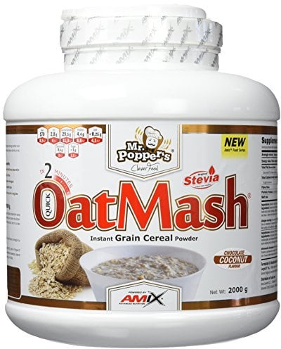 AMIX - OatMash en Formato de 2 kilos - Gran Aporte Nutritivo y Saciante - Mejora el Rendimiento Deportivo - Sabor a Coco-Chocolate