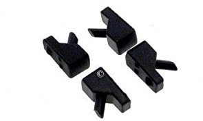Whirlpool - LOT DE 4 PIEDS EN CAOUTCHOUC POUR TABLE DE CUISSON WHIRLPOOL