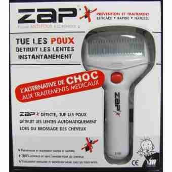 ZAP' X peigne antipoux electrique by VisiomedÂ
