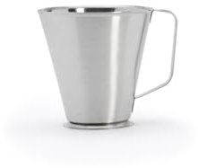 DE BUYER -3565.10N -mesure inox graduee a pied & poignee 1l, Argent
