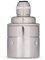 Vintage Glattmantel Lampenfassung aus Messing E27 - Das Original aus Europa - Nickel Finish, vernickelt