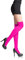Romartex Überknie Overknee Mikrofaser Strümpfe 60 DEN, neonrosa
