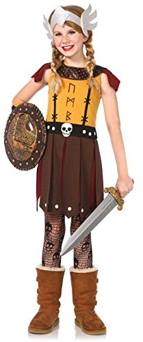 Leg Avenue C48210 - Dragon Warrior Kostüm, Größe Small (EUR 110-116)