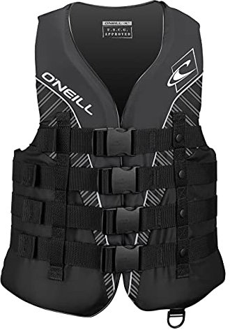 O'Neill Wetsuits Buoyancy Aid Superlite 50N CE Vest, Black/Smoke White, 84-91 cm, 4723EU-CK4-S