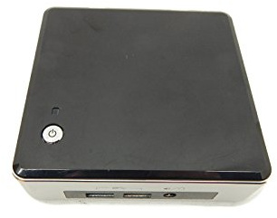 Intel Barebone BOXNUC5i3RYK NUC, Processore Core i3 5010U, Nero/Antracite