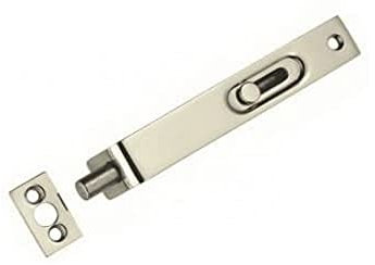 Carlisle Brass AA79SN Flush Bolt (Sunk Slide), Satin Nickel